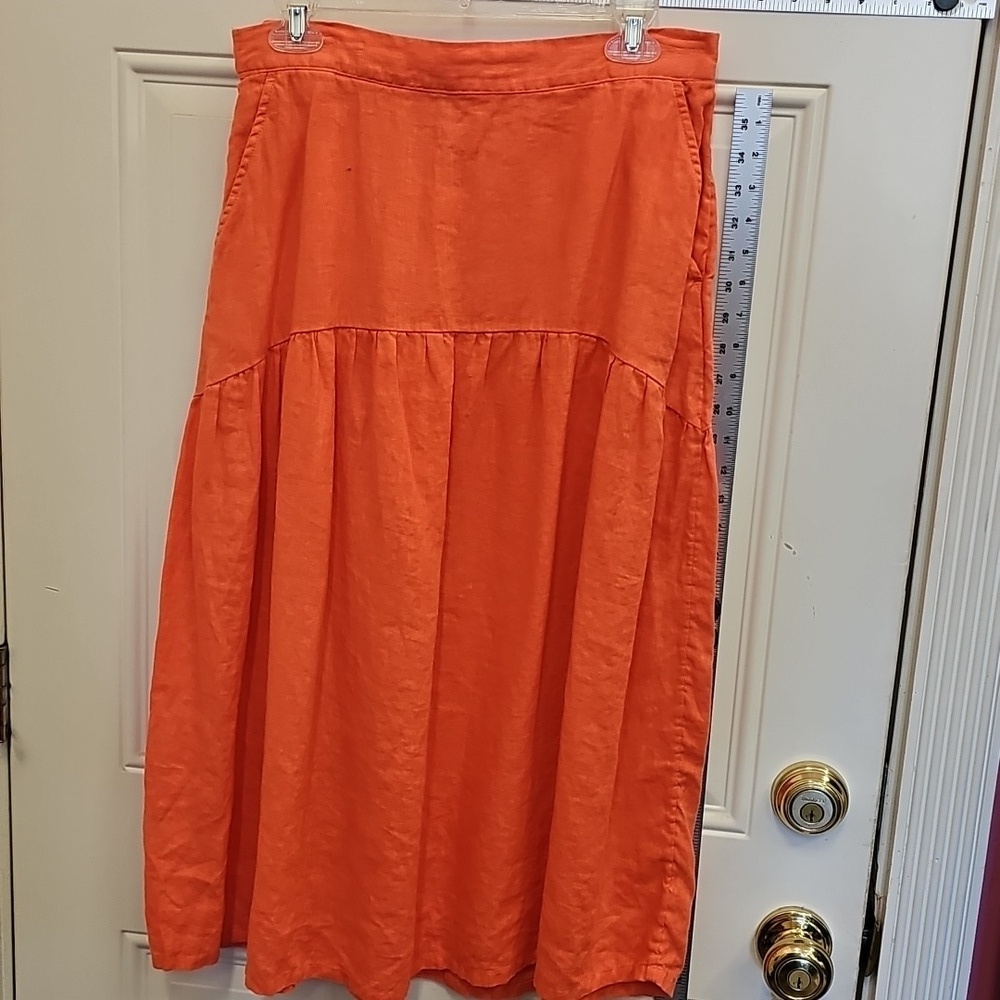 Women's, Skirt, Summer, Linen, Girly, Teacher, Vacation, Casual, Beach, Cute